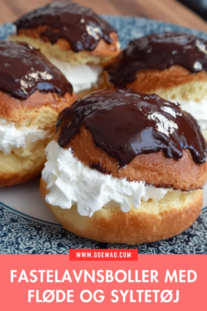 Fastelavnsboller med fløde og syltetøj: nem opskrift