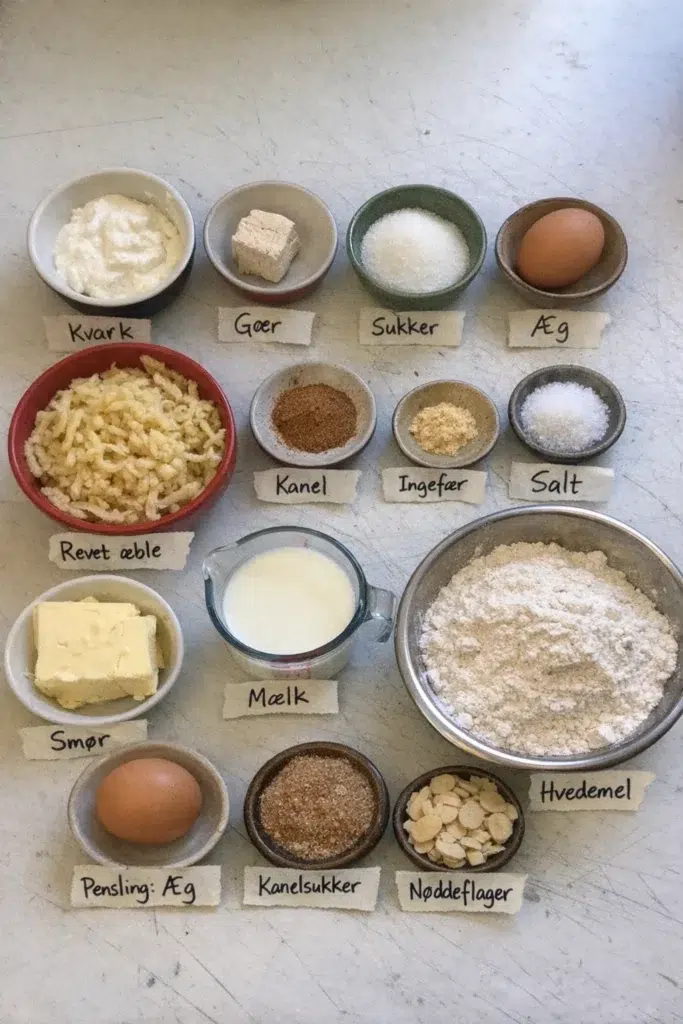 Bløde æbleboller med kanel: den bedste hjemmelavede opskrift