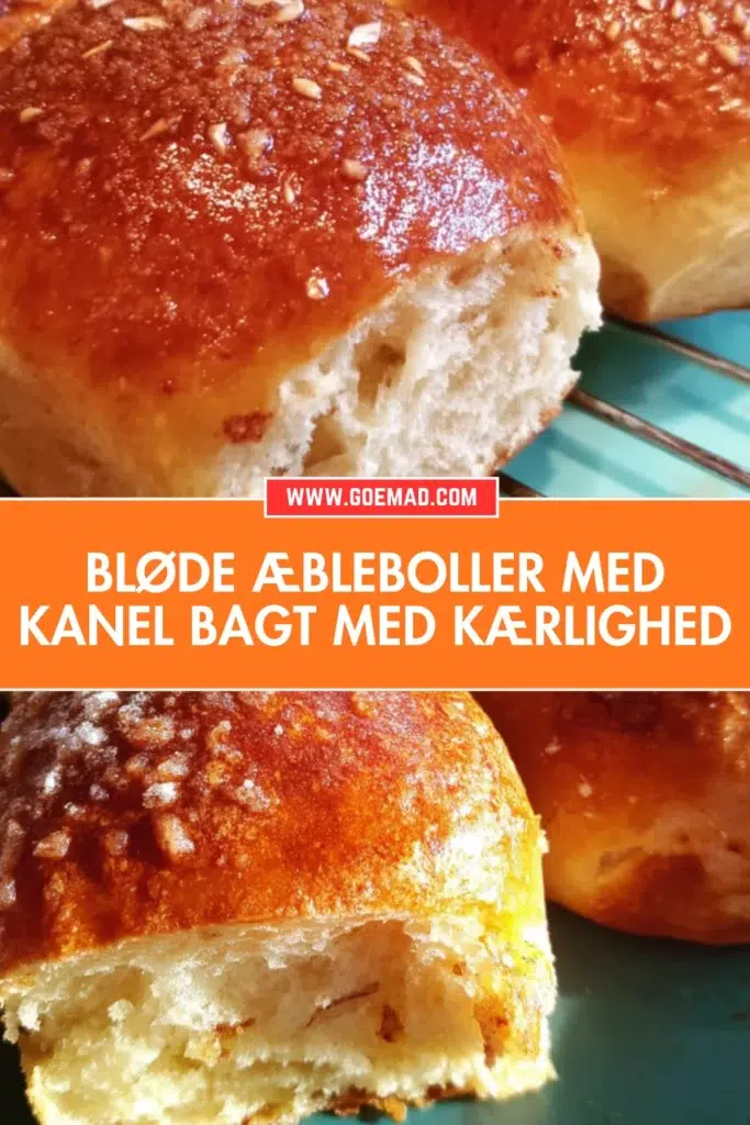 Bløde æbleboller med kanel: den bedste hjemmelavede opskrift