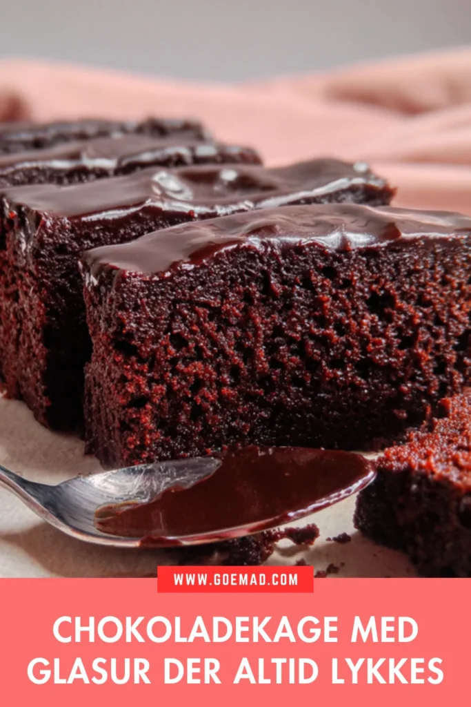 Chokoladekage med glasur: den bedste opskrift til en saftig og vellykket kage