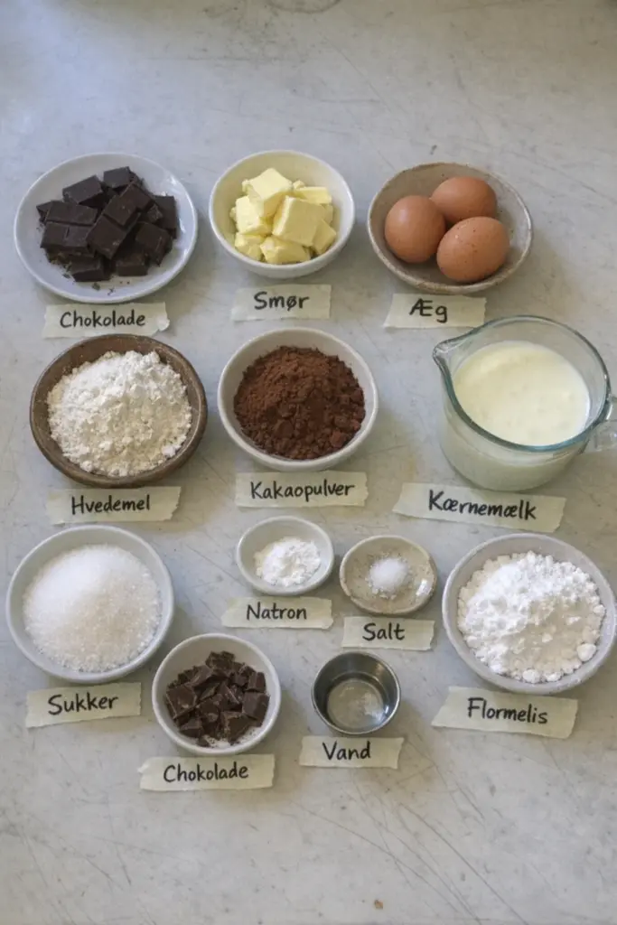 Chokoladekage med kærnemælk: nem opskrift der virker hver gang