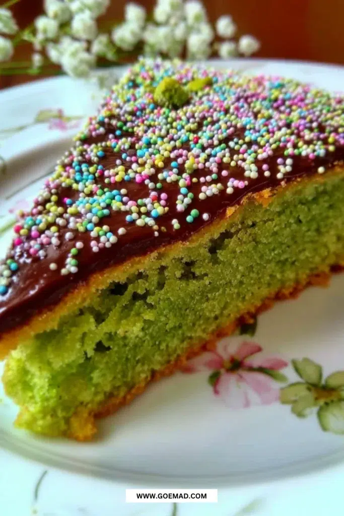 Grønne kage med chokoladeglasur: den bedste hjemmelavede opskrift