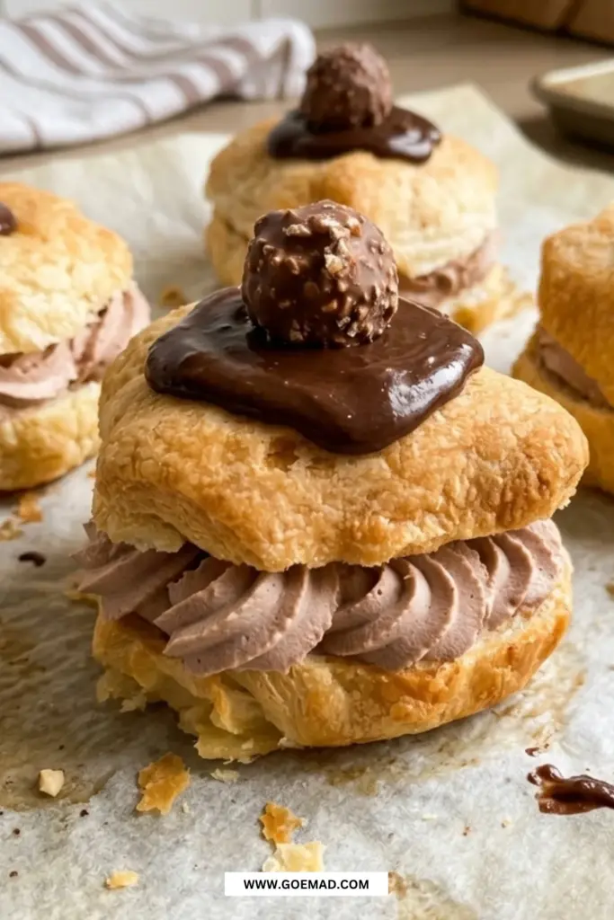 Fastelavnsboller af wienerdej med nougat og kakaoskum: sådan gør jeg det derhjemme