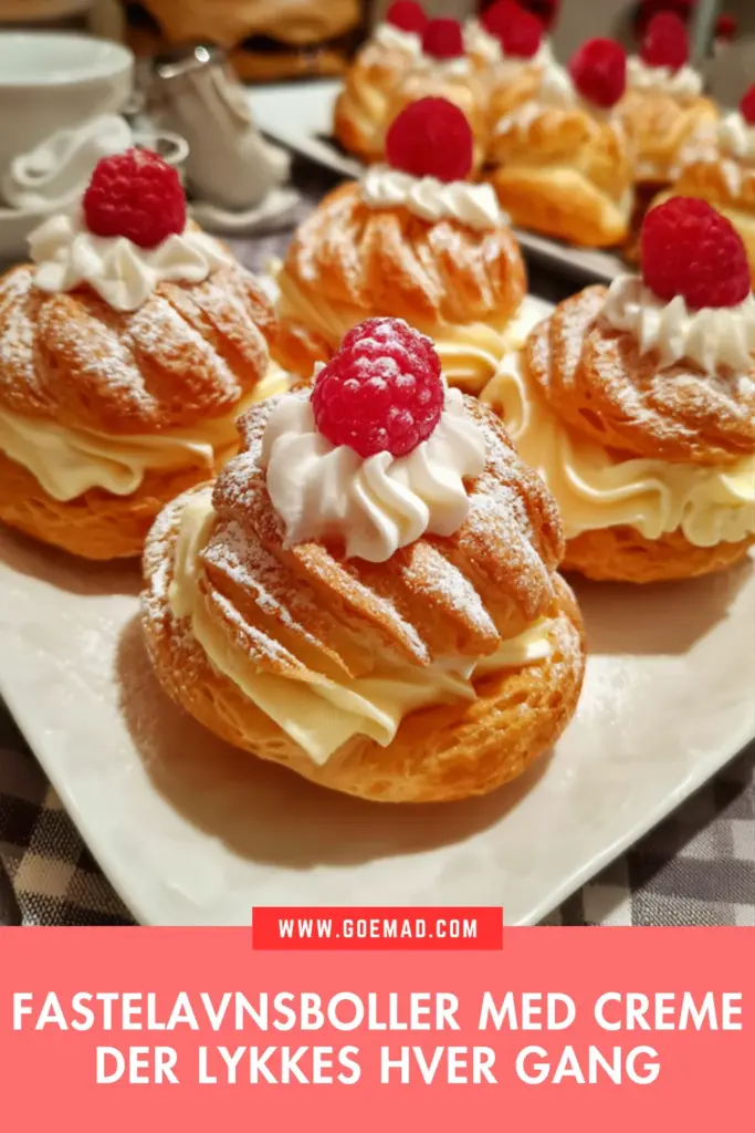 Fastelavnsboller med creme: nem hjemmelavet opskrift til fastelavn