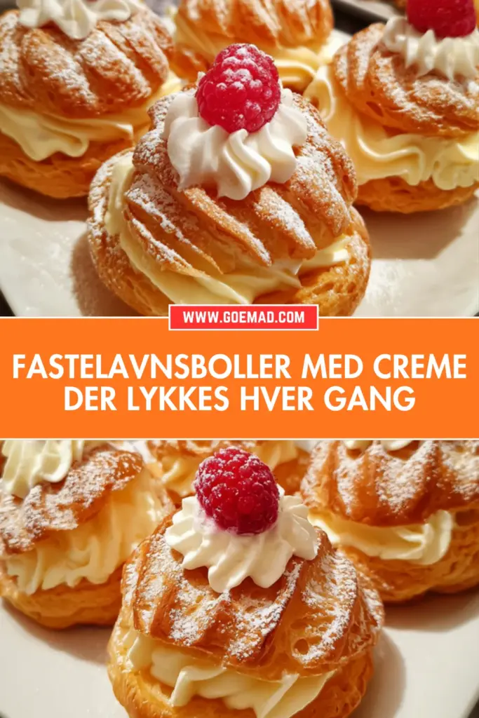 Fastelavnsboller med creme: nem hjemmelavet opskrift til fastelavn