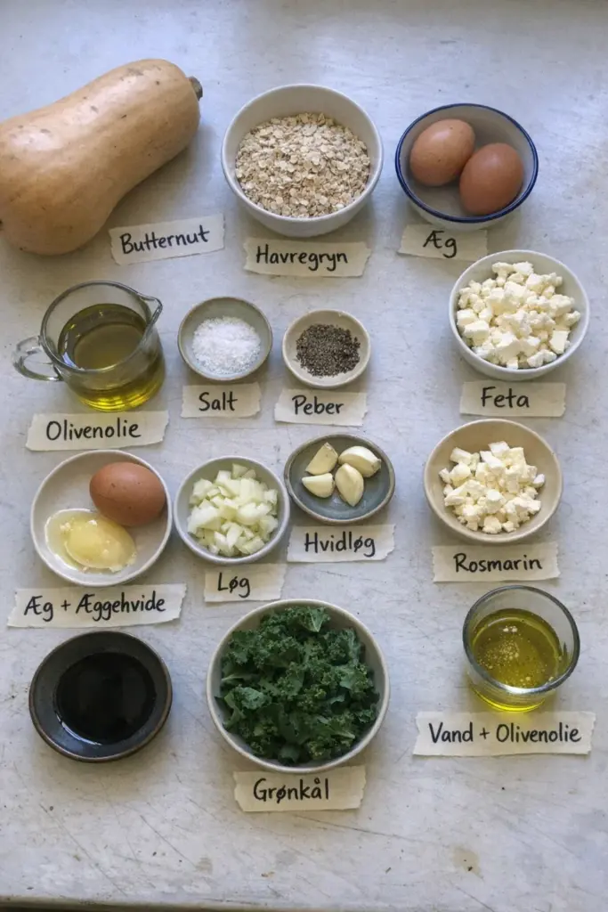 Nem havretærte med sprødt bund og cremet fyld