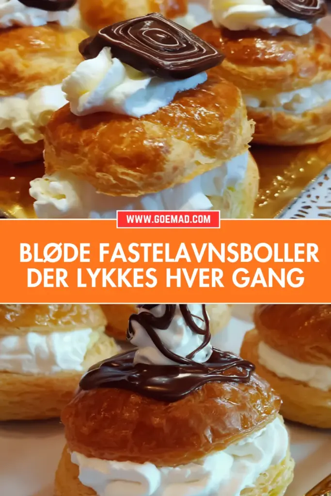 Bløde fastelavnsboller der lykkes hver gang: den nemme opskrift