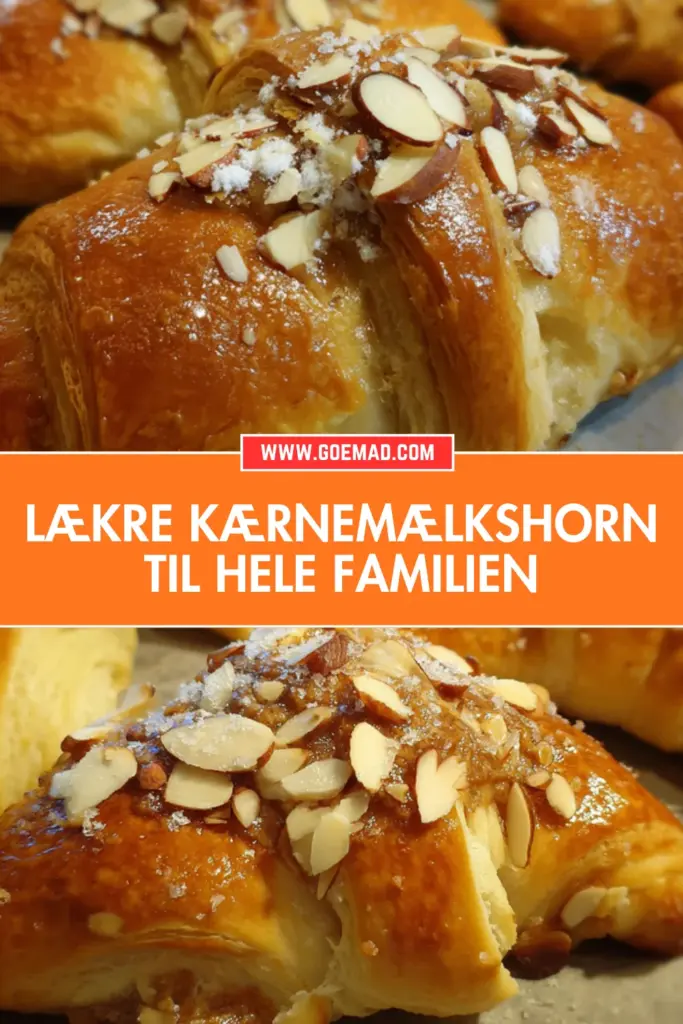 Kærnemælkshorn til hele familien: blød, klassisk og nem opskrift