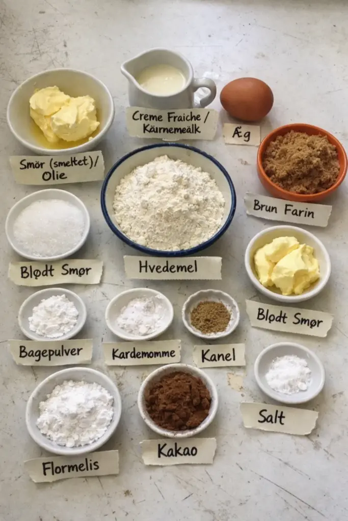 Kanelsnegle muffins med kanelremonce: nem opskrift uden gæ