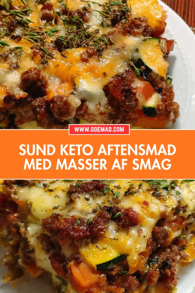 Nem keto aftensmad med masser af smag: blomkål, oksekød og smeltet ost
