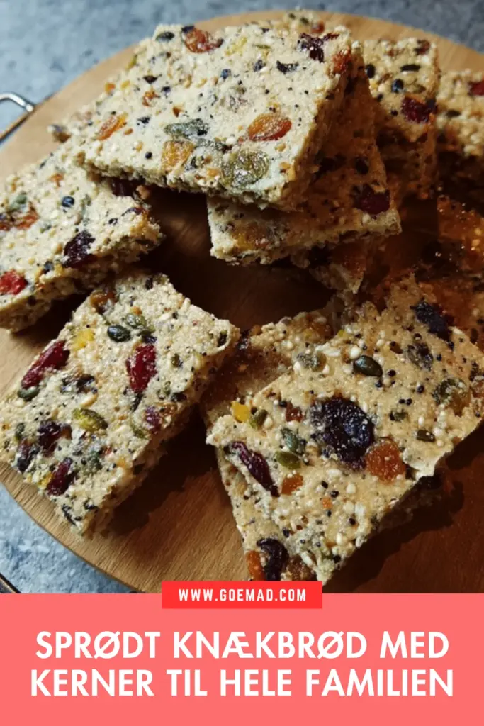 Sprødt knækbrød med kerner: den bedste hjemmelavede opskrift til familien