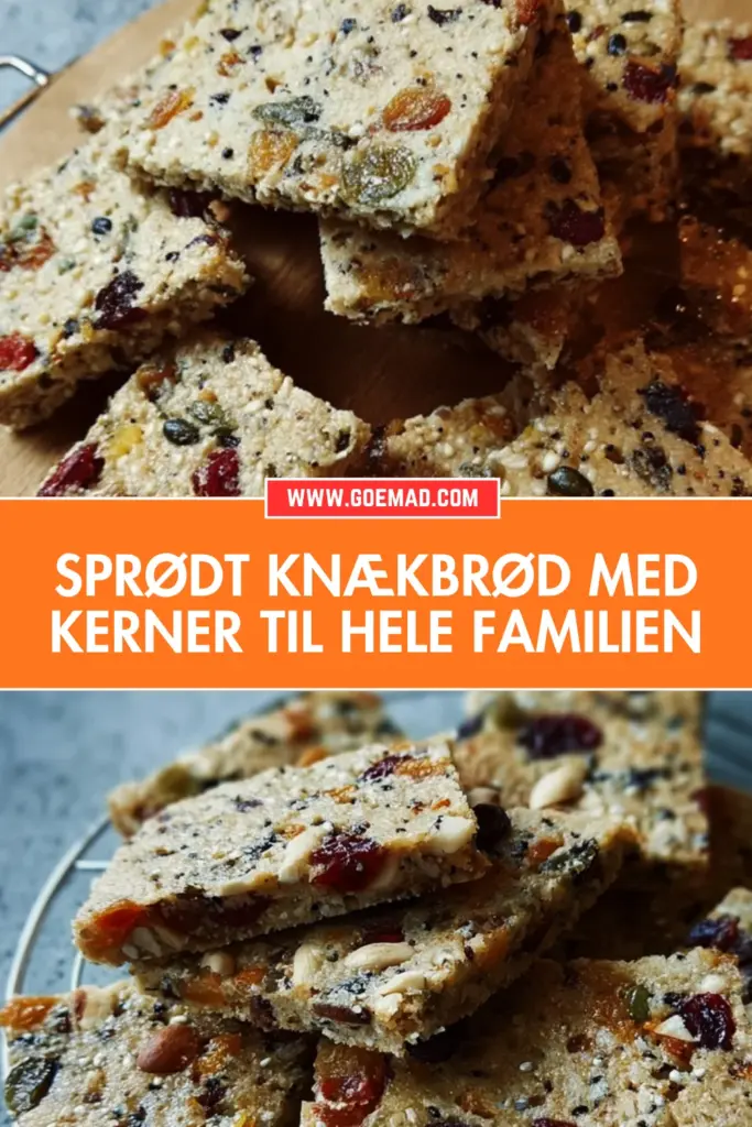 Sprødt knækbrød med kerner: den bedste hjemmelavede opskrift til familien