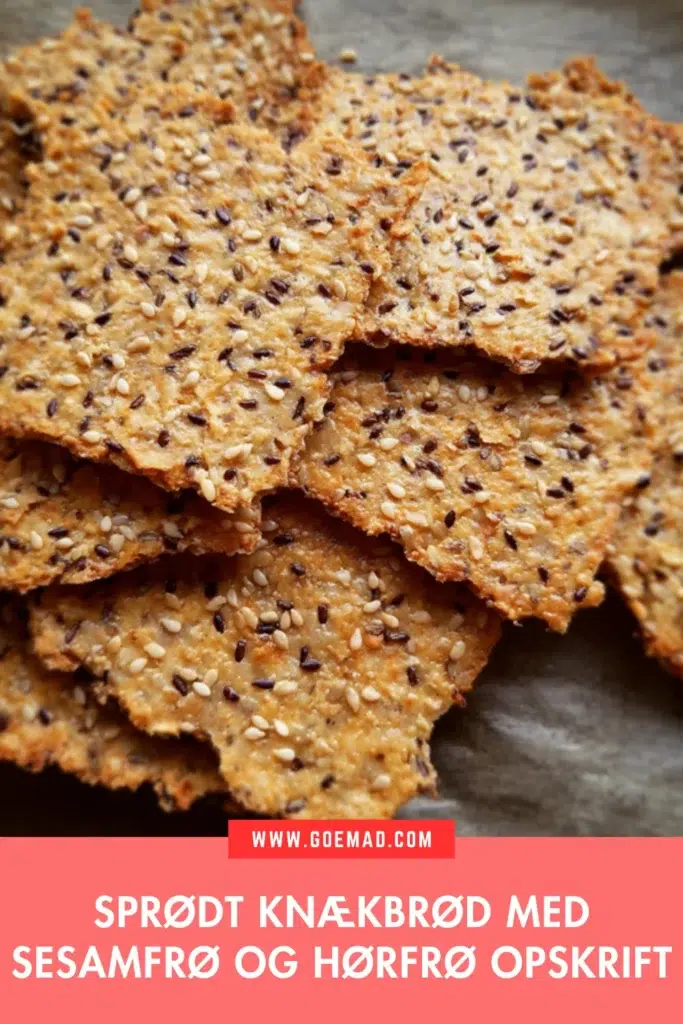 Sprødt knækbrød med frø: den bedste hjemmelavede opskrift