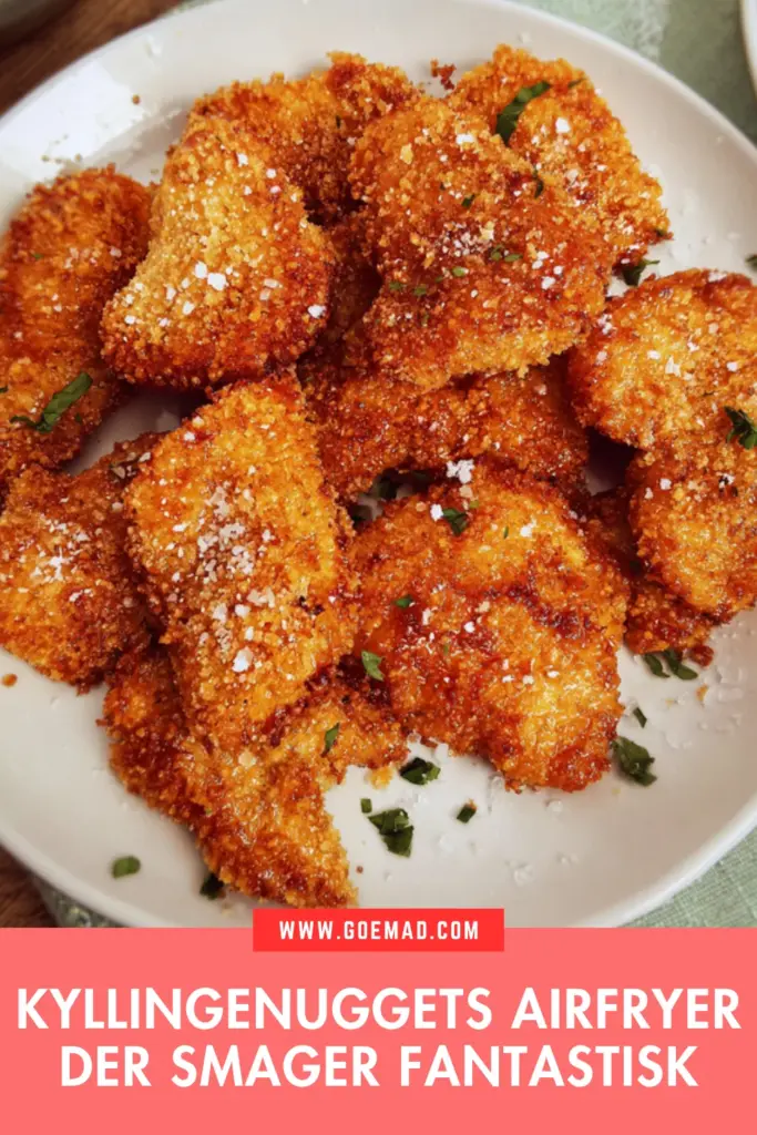 Kyllingenuggets airfryer: den bedste sprøde opskrift derhjemme