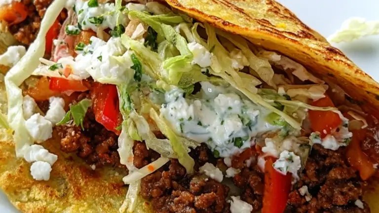 Nem æggewraps opskrift med hakket oksekød og friske grøntsager