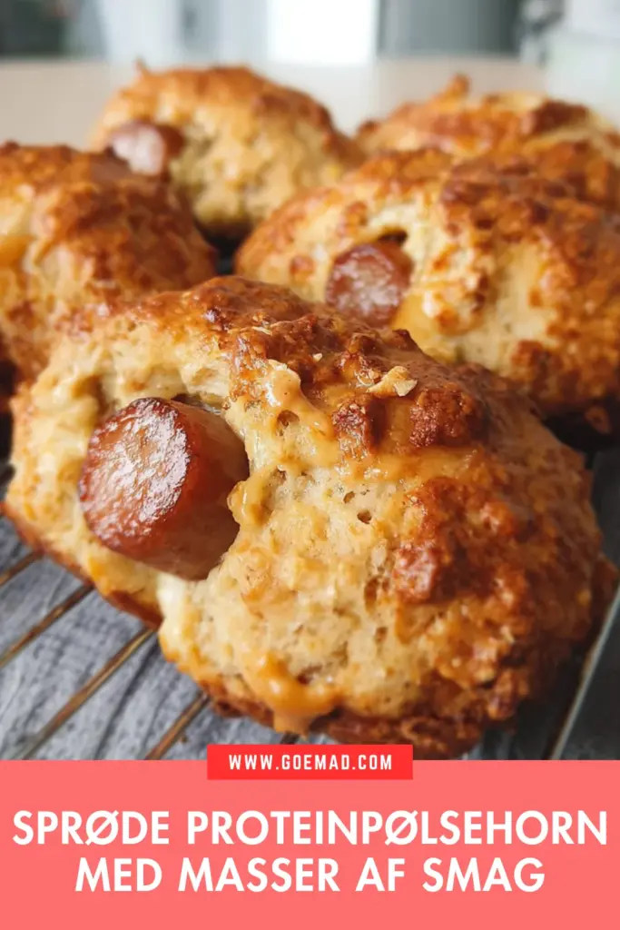 Sprøde proteinpølsehorn: den bedste opskrift med masser af smag
