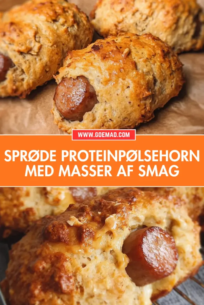 Sprøde proteinpølsehorn: den bedste opskrift med masser af smag
