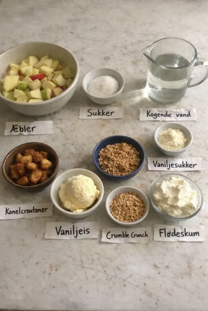 Æblesuppe på klassisk vis: nem og varm efterårsopskrift