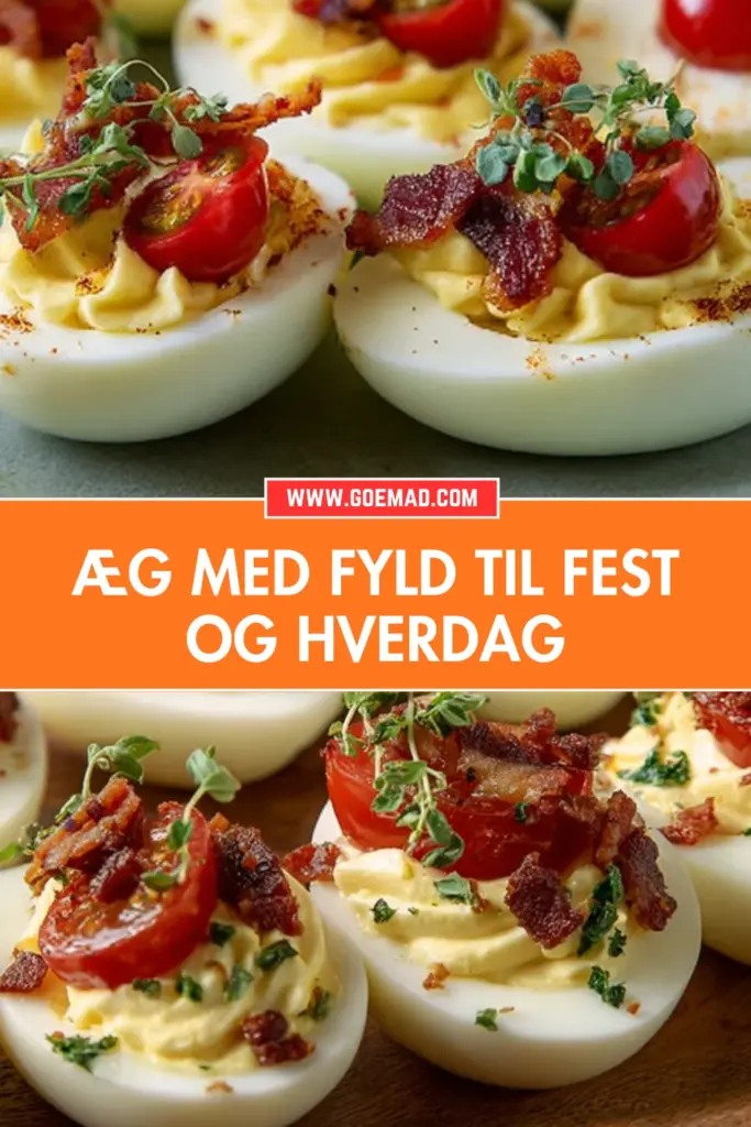 Æg med fyld: den klassiske opskrift til fest og hverdagsbord