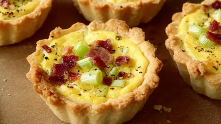 Sprøde tarteletter med æggefyld: klassisk aftensmad på under 30 minutter