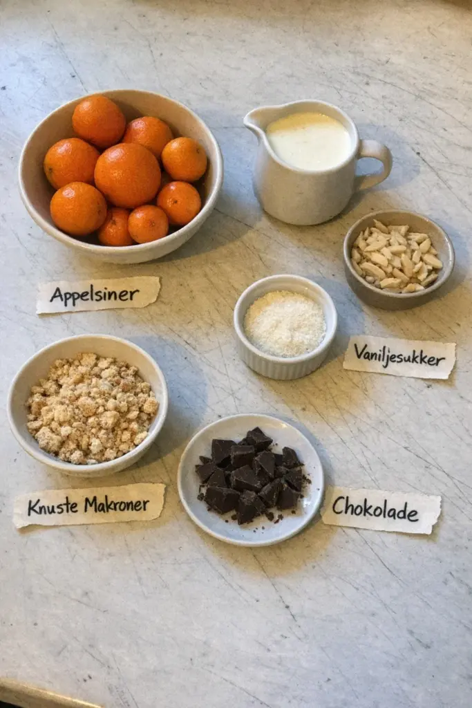 Klassisk appelsindessert med enkle råvarer og masser af smag