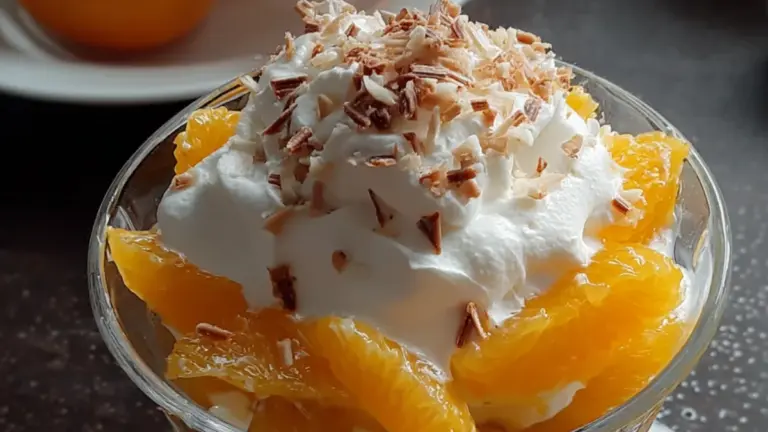 Klassisk appelsindessert med enkle råvarer og masser af smag