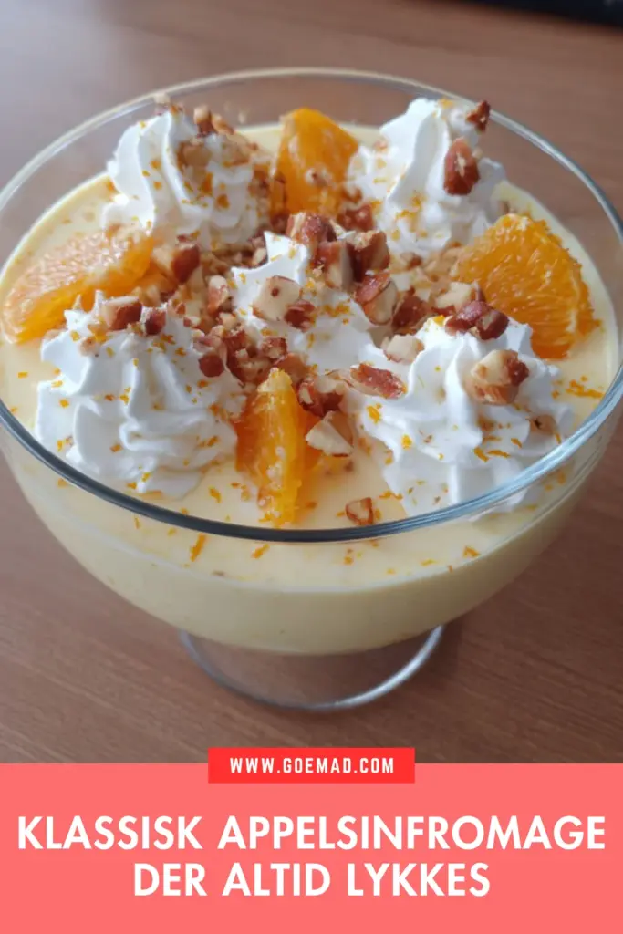 Klassisk appelsinfromage: den bedste hjemmelavede opskrift der altid lykkes