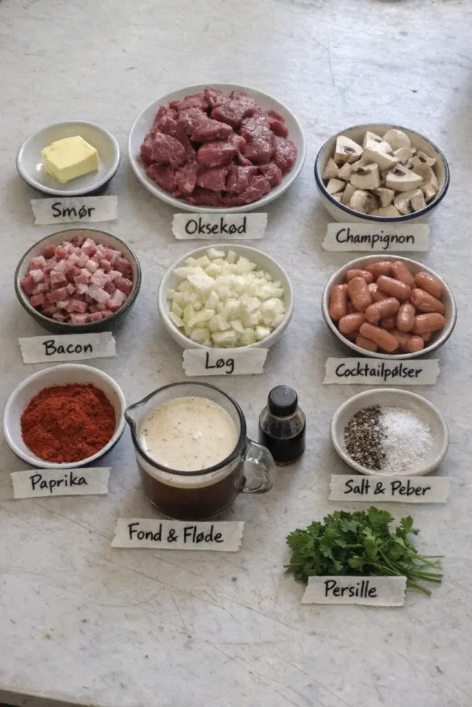 Bistrogryde med oksekød: den bedste opskrift til en god middag