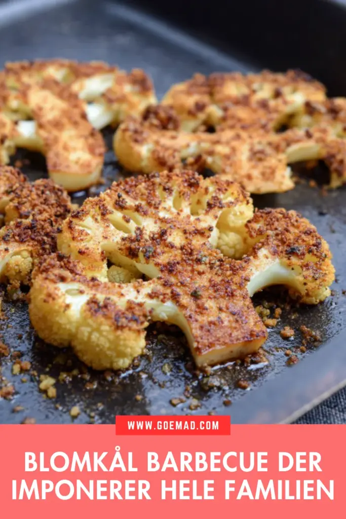 Blomkål barbecue der imponerer hele familien ved middagsbordet