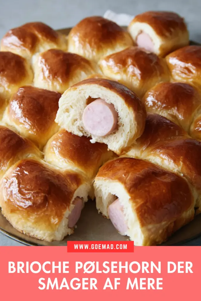 Brioche pølsehorn der smager af mere: den bedste hjemmelavede opskrift