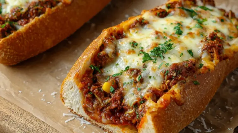 Brødbåde med kødsauce: hjemmelavet, fyldig og klar på under en time