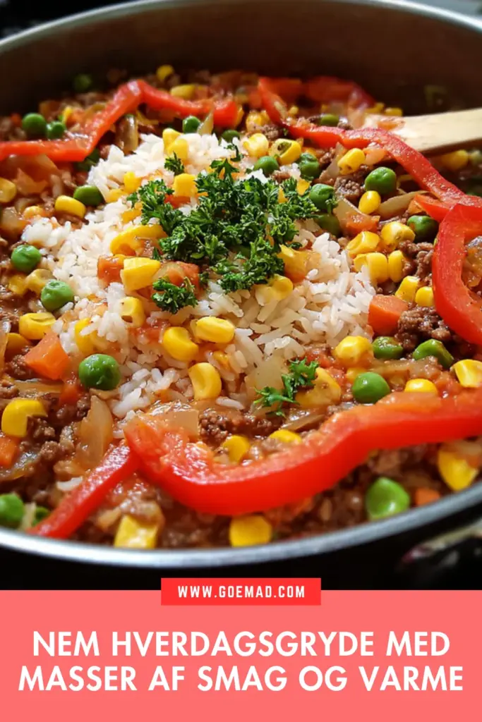 Nem hverdagsgryde med masser af smag: den bedste opskrift til travle dage