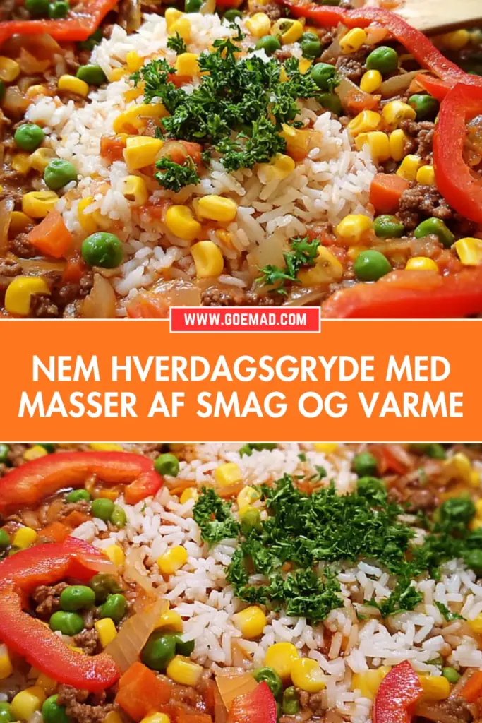 Nem hverdagsgryde med masser af smag: den bedste opskrift til travle dage