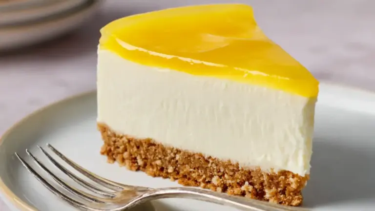 Klassisk citron cheesecake uden bagning: nem opskrift med frisk smag