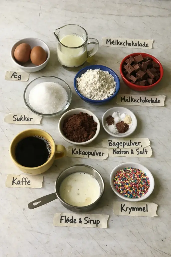 Saftig chokoladekage med glasur: den bedste hjemmelavede opskrift