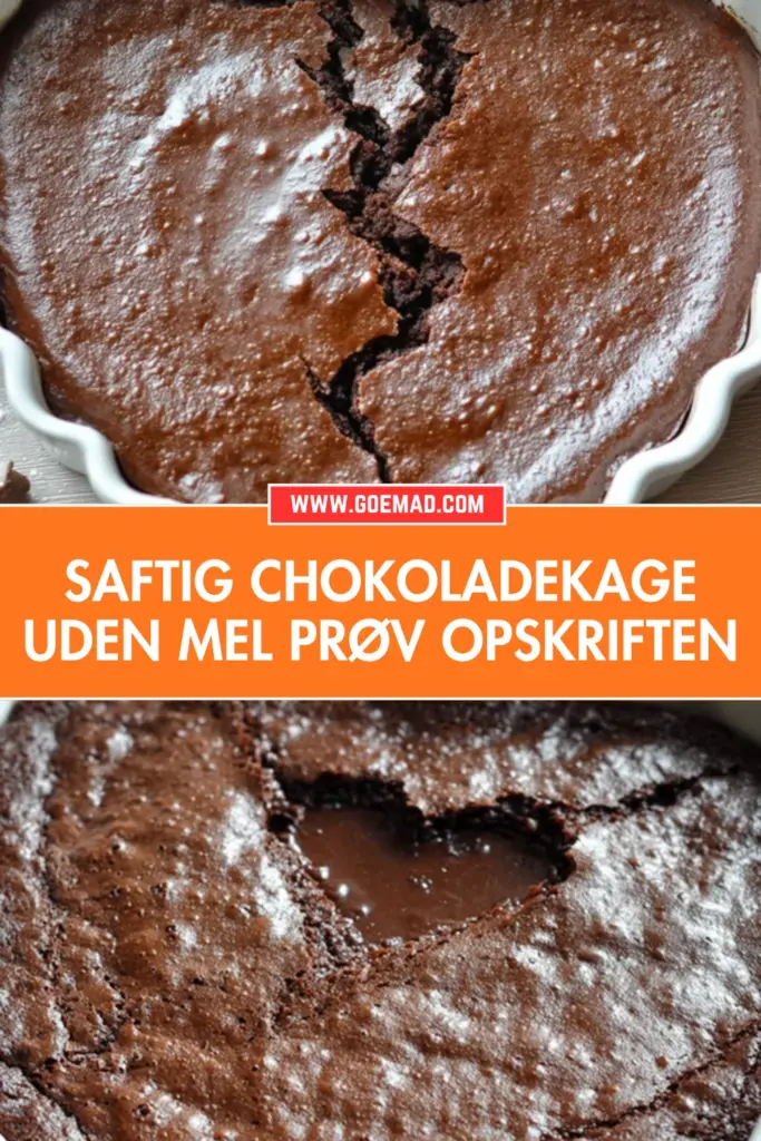 Chokoladekage uden mel: sådan laver du en klæg og saftig kage derhjemme