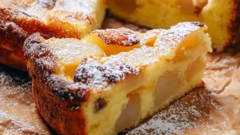 Clafoutis med pære: en nem og cremet fransk dessert til efteråret