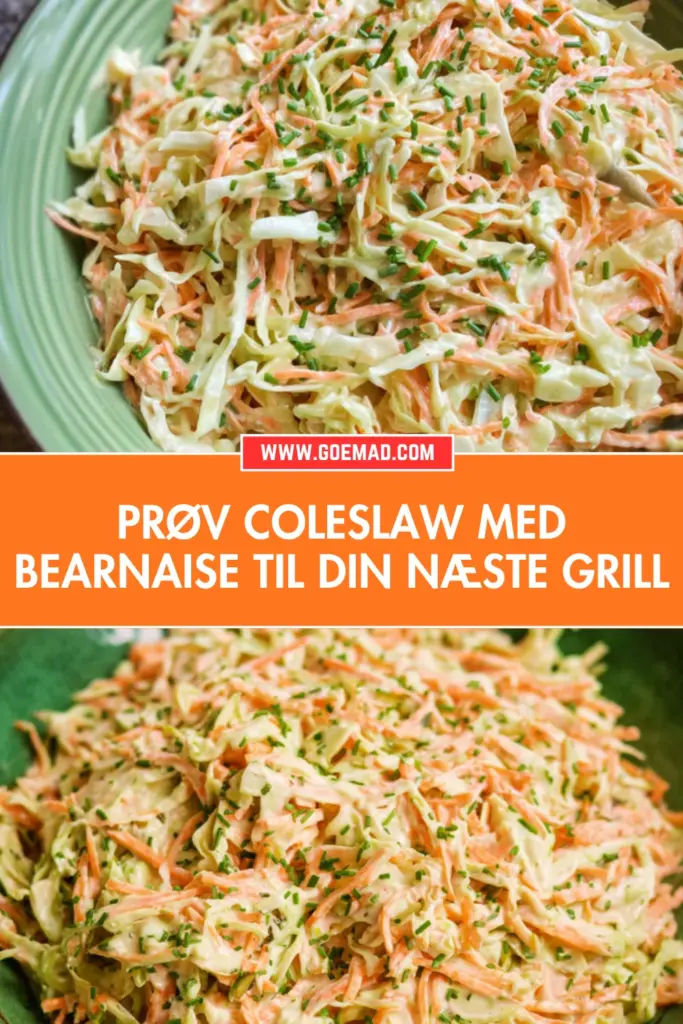 Coleslaw med bearnaise: den cremede grillsalat du ikke vidste du manglede