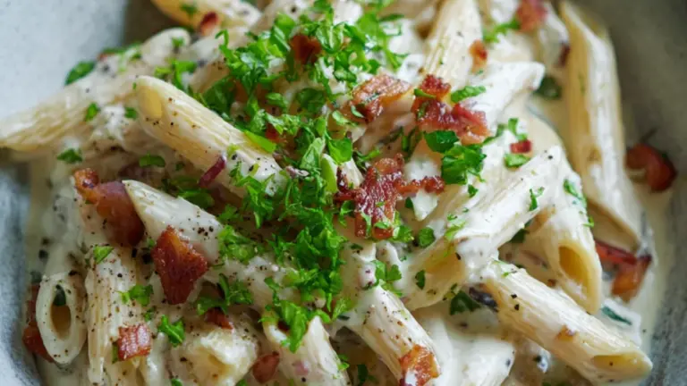Nem hvidløgspasta til hele familien: cremet og fuld af smag
