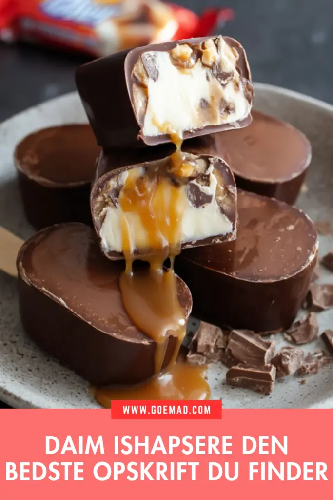 Daim ishapsere: den bedste opskrift til hjemmelavede isdesserter