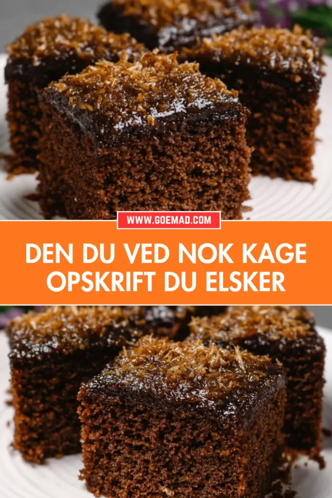 Den du ved nok kage opskrift du elsker: klassisk og uimodståelig