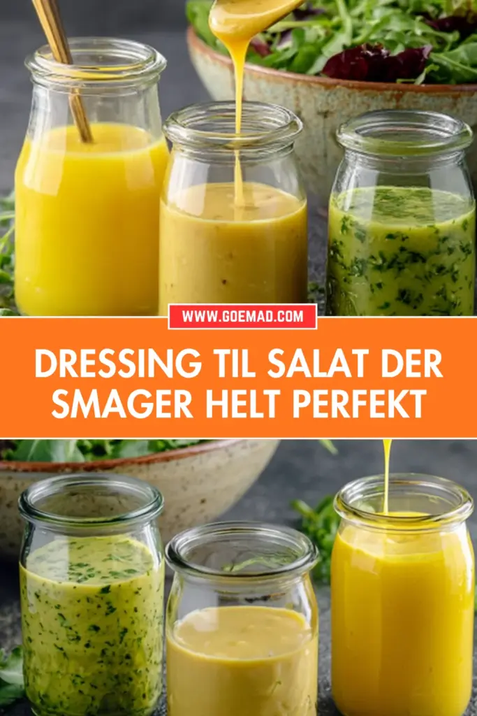 Dressing til salat der smager helt perfekt hver gang