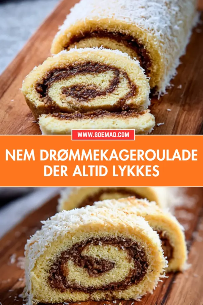 Nem drømmekageroulade der altid lykkes: den bedste hjemmelavede opskrift