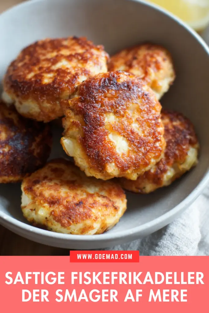 Saftige fiskefrikadeller der smager af mere: den klassiske hjemmelavede opskrift