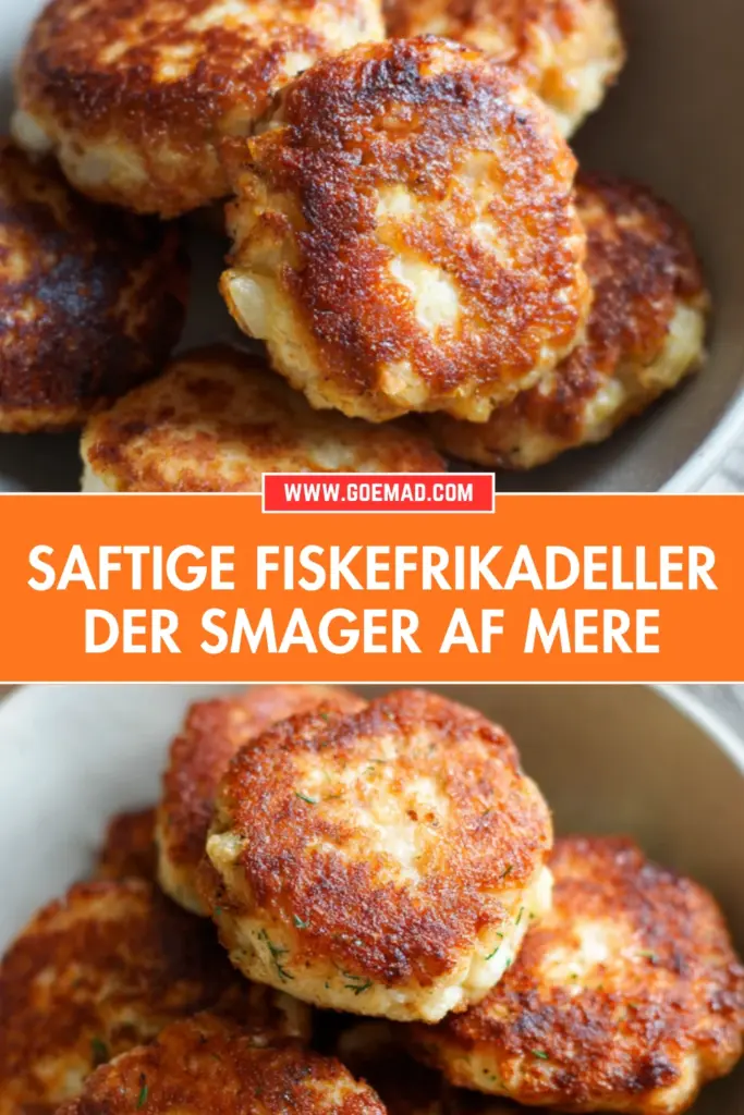 Saftige fiskefrikadeller der smager af mere: den klassiske hjemmelavede opskrift