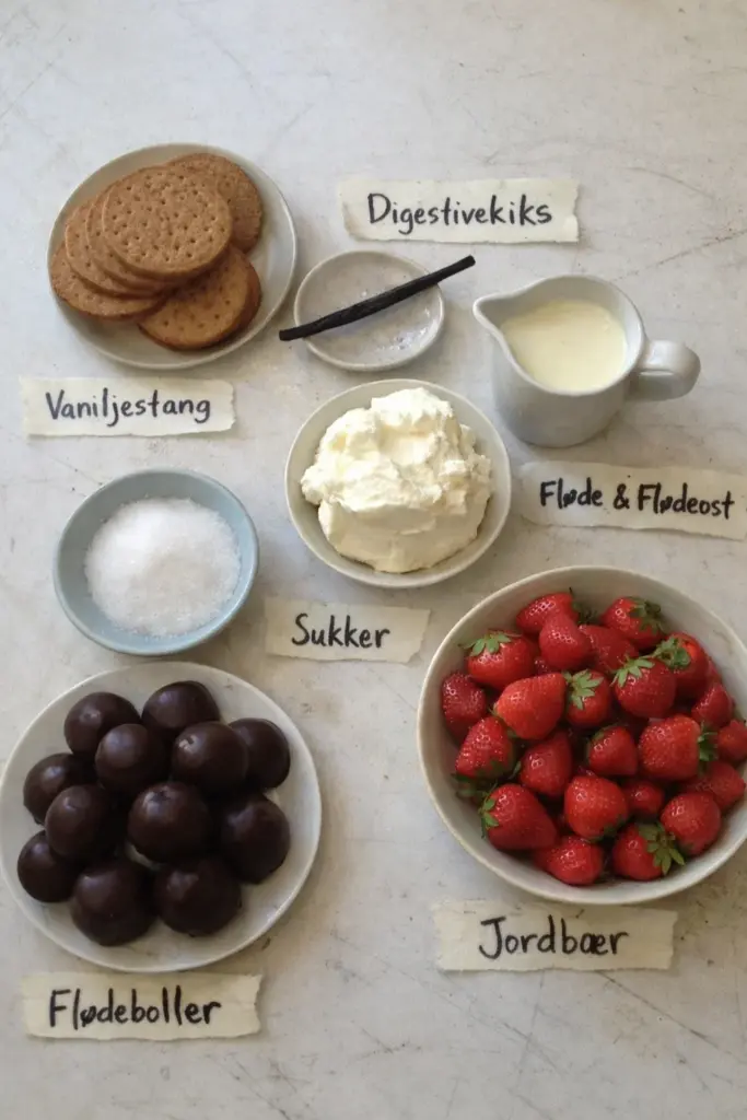 Flødebolle cheesecake i glas: den nemmeste opskrift til en uforglemmelig dessert