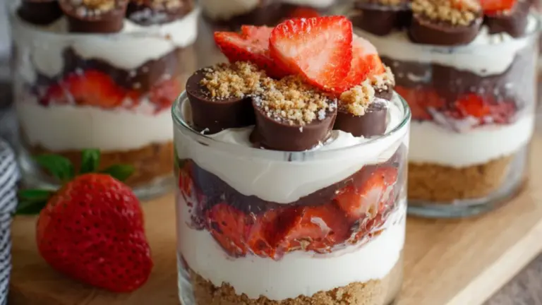 Flødebolle cheesecake i glas: den nemmeste opskrift til en uforglemmelig dessert
