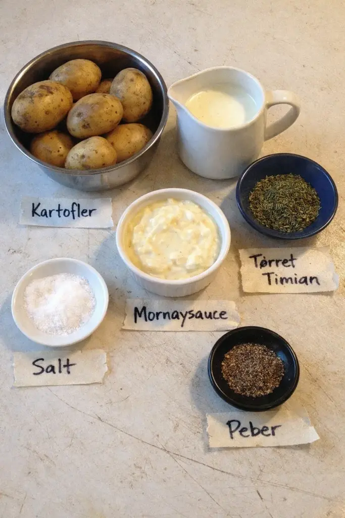 Flødekartofler der smager som hos mormor: den klassiske opskrift