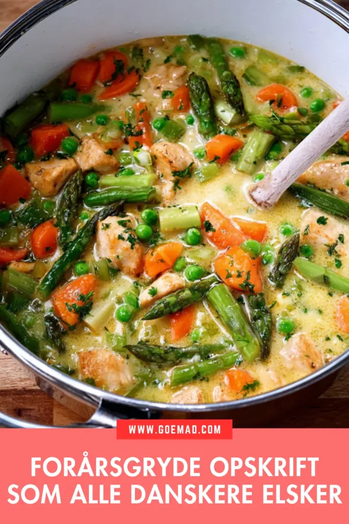 Klassisk forårsgryde opskrift: fyldig, nem og fuld af sæsonens bedste