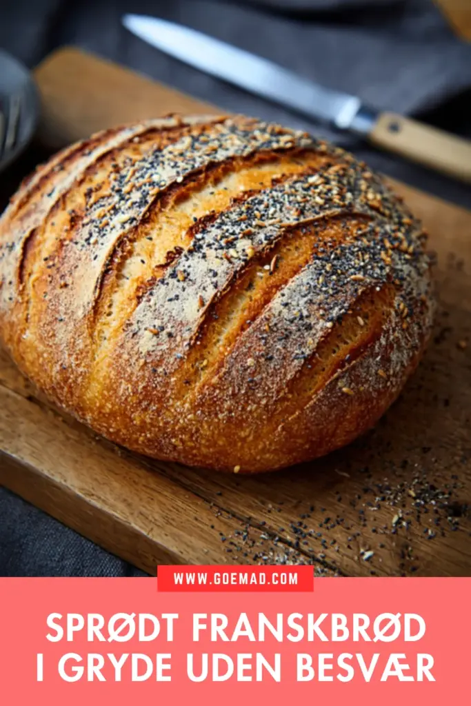 Sprødt franskbrød i gryde: den nemmeste opskrift til hjemmebagt brød